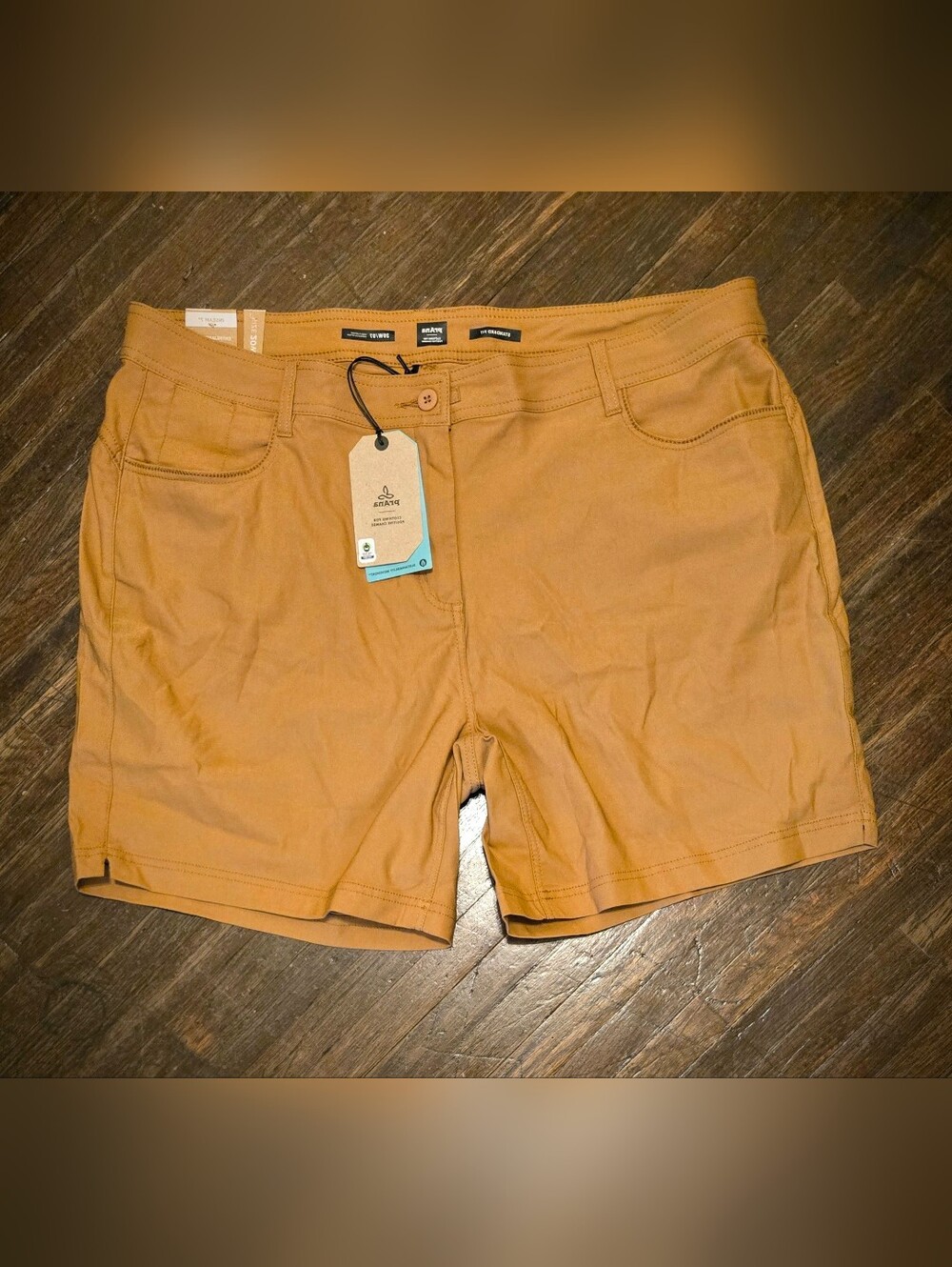 NEW Prana Womens Size 20W - Halle Short Plus II 7in Inseam Mid-Rise Shorts